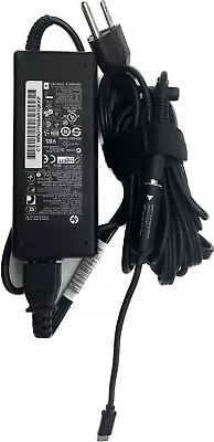 Genuine HP 90W USB-C Type-C AC Adapter Charger W/ Power Cable Spectre X360 • $11.99