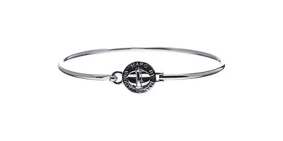 Marc By Marc Jacobs-M3PE568-041-Turnlock Skinny Bracelet - Silver • $59