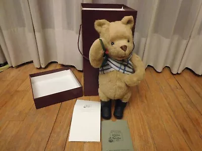 Vintage 12  Walt Disney R. John Wright Holiday Winnie The Pooh Bear MIB Limited • $245