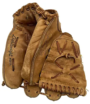 Vtg 50s Rawlings Baseball Glove RHT Mickey Mantle DF1 Lightweight Some Damage • $47.97