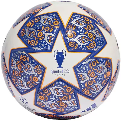 Footballs Unisex Adidas UEFA Champions League J350 Istanbul Ball Navy • £55.78
