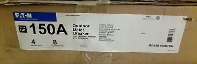 Eaton 150a Outdoor Meter Breaker - Mb48b150btsg- New  • $150