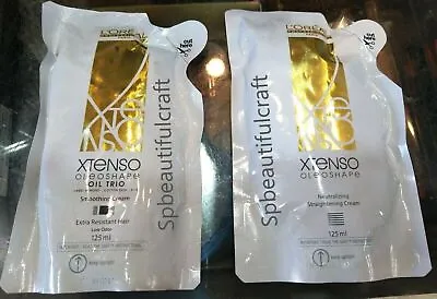 L'Oreal Paris X Tenso And Neutraliser Moisturist Hair Straightening Cream 125ML • $37.98