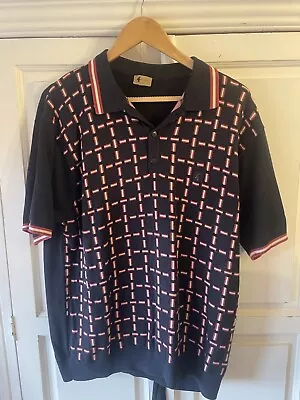 Gabicci Knitted Polo Shirt • £20