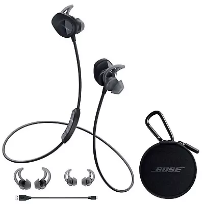 Bose SoundSport Wireless Bluetooth In Ear Headphones Earbuds - Black • $59.99