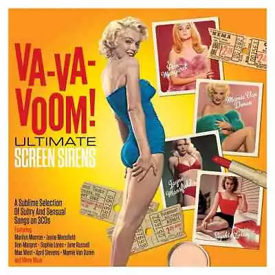 Va-Va-Voom Ultimate Screen Sirens VARIOUS Best Of Sultry/Sensual Songs NEW 3 CD • $8.99
