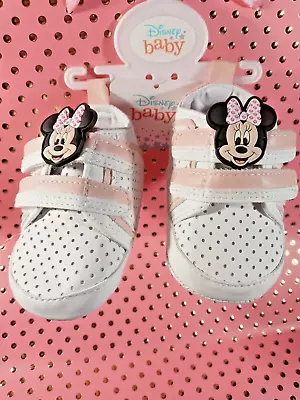 DISNEY MINNIE MOUSE BABY GIRL SHOES Size 3-6NEW • $14.99