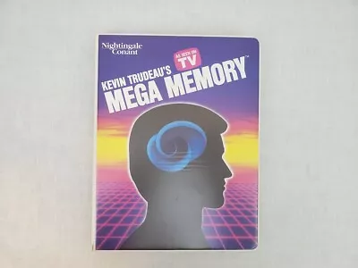 Kevin Trudeau's Mega Memory Program 9 Cassettes Workbook Case • $10.89