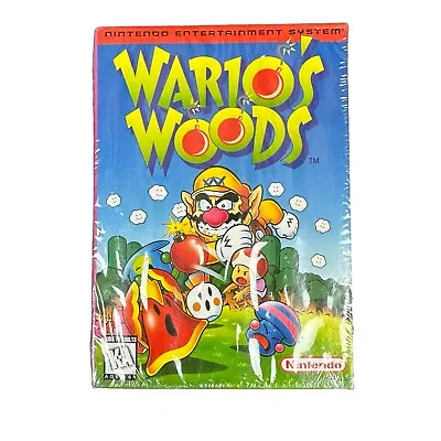 Wario's Woods (Nintendo NES 1994) NEW SEALED READ* • $215.95