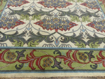 $2252 • Buy 9'x12' New  William Morris DES Hand Knotted Wool Arts & Crafts Oriental Area Rug