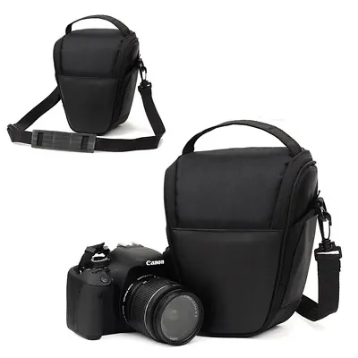 Digital Camera Shoulder Bag Case SLR DSLR Waterproof Cover For Nikon Canon EOS • $12.34