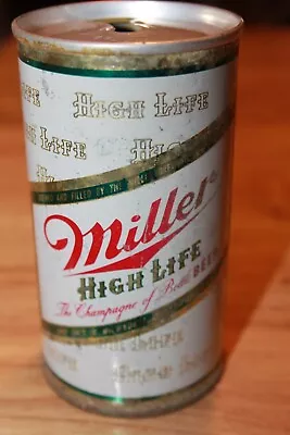 VINTAGE Miller High Life Beer Early Pull Tab Beer Can-Milwaukee Wisconsin • $11.99