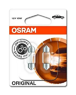 12v 10w (269) Sv8.5-8 (X2) 6438-02B Osram Genuine Top Quality Product New • $6.45