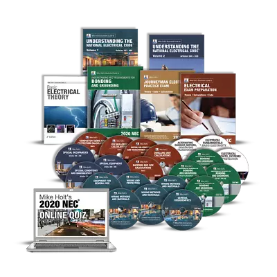 Mike Holt`s Journeyman Comprehensive Library 2020 NEC • $999