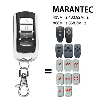 For Marantec M3-2312 (315 MHz) 4-button Garage Door Opener Remote Silver • $13.15