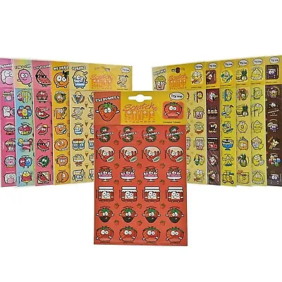 £8.45 • Buy 288 Scratch N Sniff Stickers 12 Scents Kids Stocking Fillers Scented And Smelly