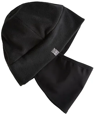 Ur Gloves Men's Fleece Hat With Powerstretch Face Covering  Black Osfa • $5.89