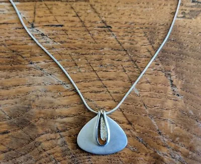 Ola Gorie Sterling Silver 'Echo' Pendant Necklace - Brand New • £44