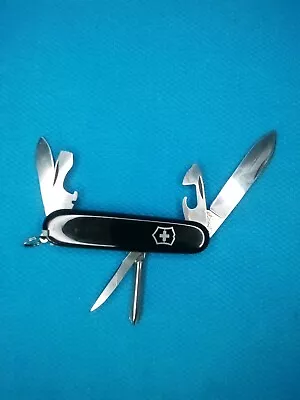 VICTORINOX SWISS ARMY KNIFE TINKER POCKET KNIFE BLACK 53103 New No Box • $29.95