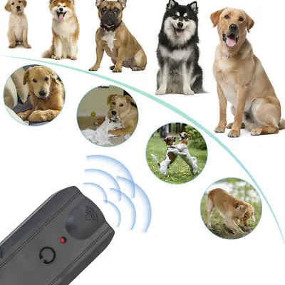 Ultrasonic Anti Barking Pet Dog Repeller Trainer Training Device Stop Bark · • £7.80