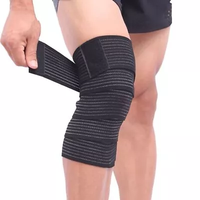 Pads Calf Brace Elastic Bandage Knee Bandage Tape Knee Support Strap Shin Guard • $12.12
