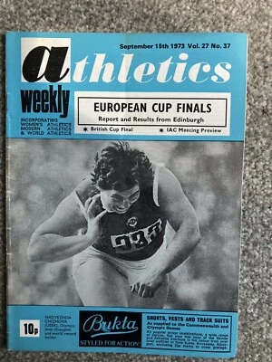 £6.99 • Buy ATHLETICS WEEKLY - 15 September 1973 - Jipcho V Foster V Clement