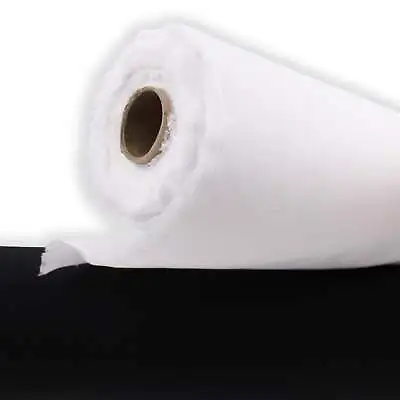 Cotton Interlining Fusible Interfacing Iron-on Stiffening Fabric Support Lining • £5.99