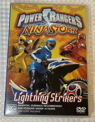 Power Rangers - Ninja Storm - Lightning Strikers  (DVD 2004) • $10