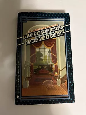 PEARLS BEFORE SWINE By MARGERY ALLINGHAM 1984 PAPERBACK MYSTERY • $10