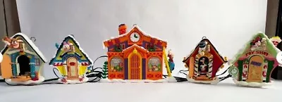 Mr Christmas Mickey's Clock Shop Musical Animated Disney Vintage Works For Parts • $49.99