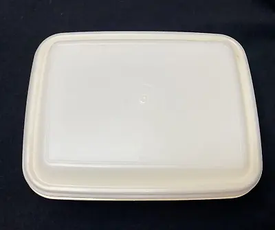 Vintage Tupperware Freeze-N-Save  Container Ice Cream Keeper #1254 & Lid #1255 • £14.45