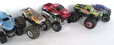 Hot Wheels Monster Jam Truck Lot 1/64 Wrecking Crew Maximum Destruction 4x4 • $7.95