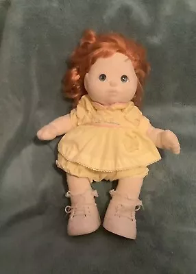 Vintage Mattel MY CHILD Doll Red Hair Hazel Redhead Strawberry  Green Eyes 1985 • $31