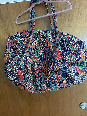 Vera Bradley Venetian Paisley Large Travel Duffle Bag • $65