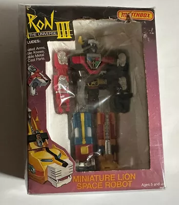 Vintage Voltron Iii 6  Miniature Lion Space Robot New In Open Box Matchbox 1984 • $299.99