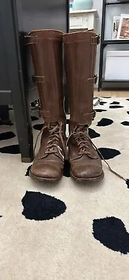 1941 WW2 Army Military Cavalry Riding Mens Boots Size 9 • $400