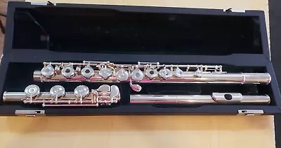 Pre Owned Pearl PF-665RBE Open-Hole Flute Silver Head FORZA SILVER • $699.99