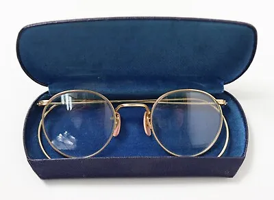Vintage American Optical AO FUL-VUE Eyeglasses 1/10 12KGF With Case 12kt GF Gold • $39.20