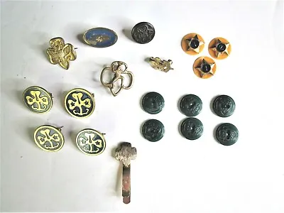 Lot Of 19 Vintage Girl Scout Buttons Pins Bookmark • $12.99
