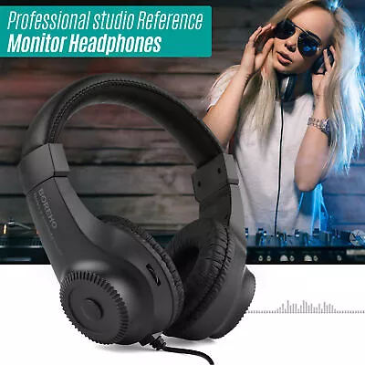 Wired Over Ear Headphones Headset For Guitar Amplifier Electric Piano Mixer W9C5 • $13.99