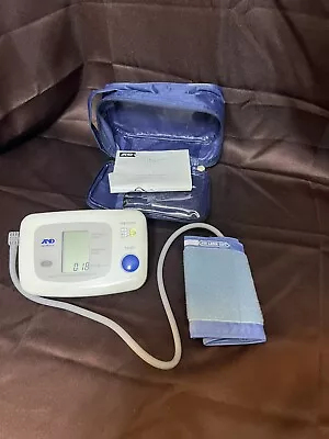 Digital Blood Pressure Monitor Upper Arm Ua-767pc - A & D Medical With Case AND • $24