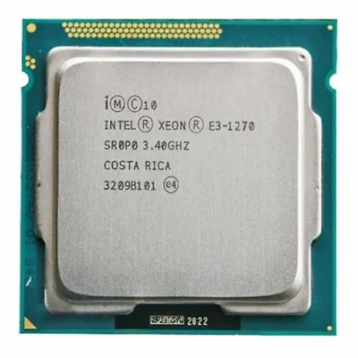 £120 • Buy Intel CPU LGA 1155 INTEL XEON E3-1270 - 3.40GHZ =  Similar To I7-2600..