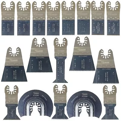 Sabrecut 18 X Premium Multi Tool Blades Set For Dewalt Stanley B&D Multitool SPK • £27.99