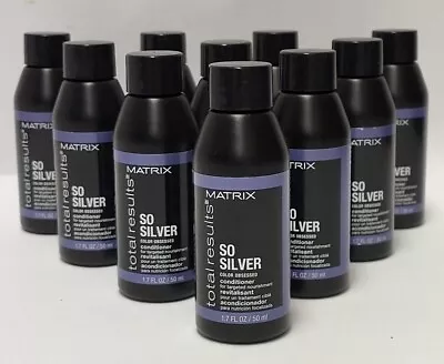 10 Matrix  So Silver Conditioner Total Results 1.7 Oz Color Obsessed Travel Size • $11.95