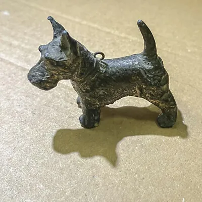 Vintage Cold Painted Bronze “Scottie Dog”  Circa – 1900's To 1940’s • £35