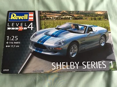 Revell Shelby Series 1 Roadster Model Kit 1/25 • £14.99