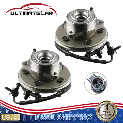 Pair (2) Front Wheel Hub Bearing Assembly For Ford Explorer Mercury Mountaineer • $70.96