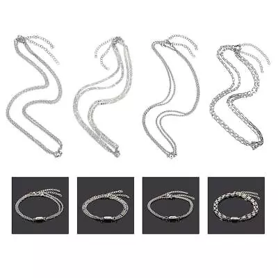 1Pair Lovers Bracelets Minimalist StainlESS Steel Attract • £3.62