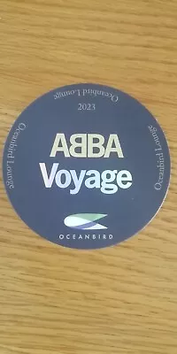 ABBA  OceanBird Drink Coaster. Rare • £0.99