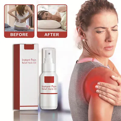 £7.59 • Buy Instant Arthritis Pain Relief Herb Oil Spray For Joint Back Knee Muscle Body New